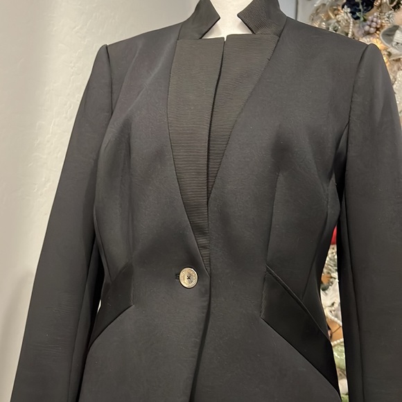 TED BAKER,BLACK TUXEDO STYLE JACKET - Picture 10 of 14